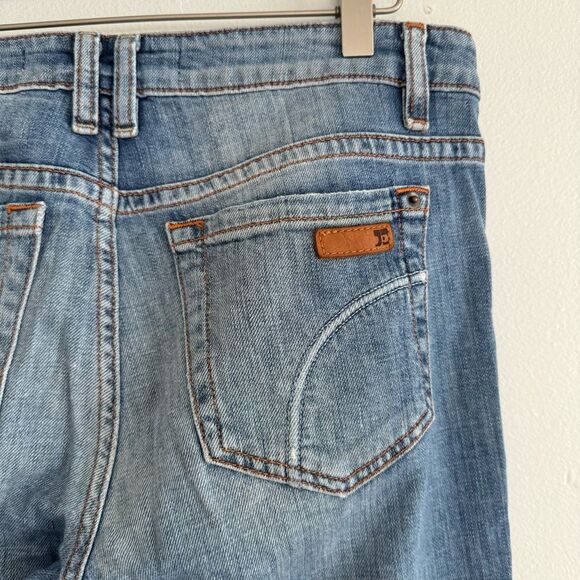 Joe's Wide Leg Light Wash Flare Jeans - Picture 3 of 5